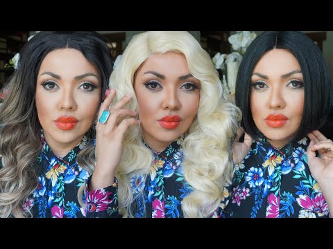 ASMR Wig Unboxing and Try On #Everydaywigs #Samsbeauty #Wigs