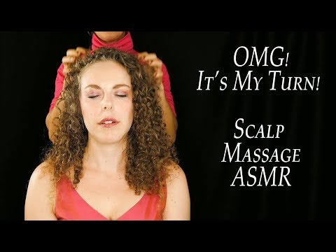 It’s My Turn!  Corrina Gets a Professional Scalp & Head Massage ASMR