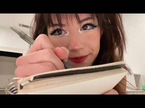 quickly drawing you 6 times (asmr)