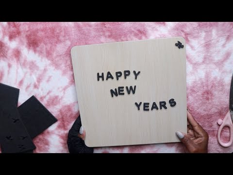 Magnetic Letter Board ASMR Chewing Gum Trident Vibes