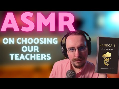 ASMR | Whisper Reading Stoic Philosophy - Seneca's 52nd Letter