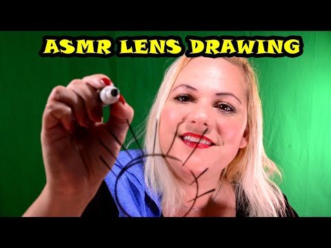 ASMR Lens Drawing of my Random Thoughts