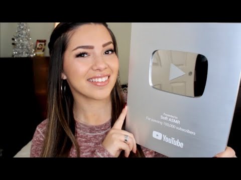 ASMR - Silver Playbutton Unboxing! Thank you ❤️