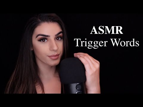ASMR | Trigger Words For Sleep (Face Touching, Mouth Sounds ....)