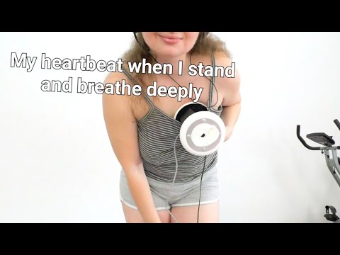 ASMR listen to my heartbeat when I stand and breathe deeply
