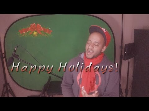 Non ASMR, BUT a binaural greeting & quick holiday song for you!