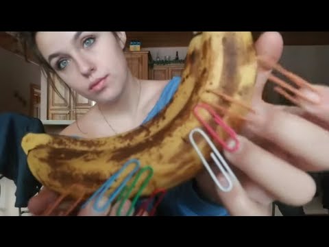 ASMR- Tapping On Foods & Drinks