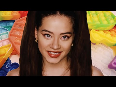 [ASMR] Let’s Deal with New Antistress Toys| Pop-It, Simple-Dimple, Snapers, Slime| Tapping| Roleplay