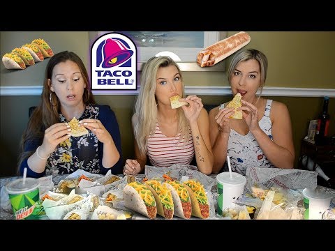 TACO BELL MUKBANG | 3 GIRLS TALK