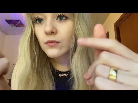 quick asmr 💓 tapping whispering water sounds hand moments & sounds