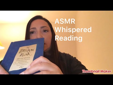 ASMR Whispered Reading
