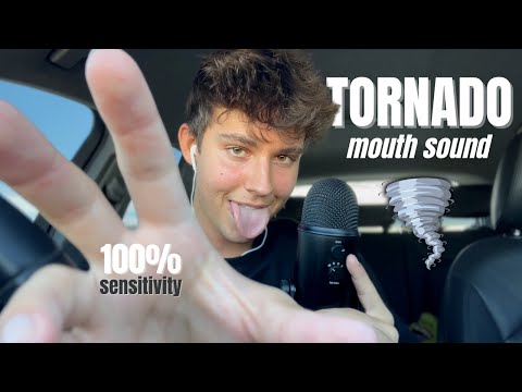 ASMR | Slurping Tornado Mouth Sound *NEW TRIGGER (wet & sticky) 🤤