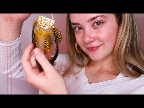 ASMR Sleepy Styling Halloween Shop Roleplay! Tingly Jewelry, Accessories, Whispering