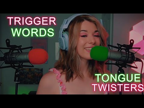 ASMR Tingly Tongue Twisters and Trigger Words for Sleep