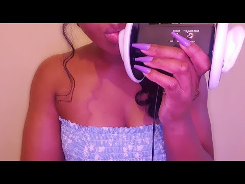 ASMR Ear Eating, Mouth Sounds &Tongue flutters (No Talking)