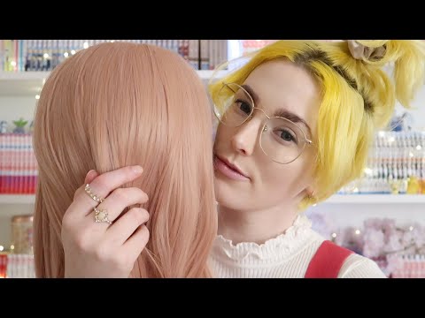 [ASMR] Wig Shop Roleplay | Brushing & Styling Your Wig To Perfection 💁🏼‍♀️