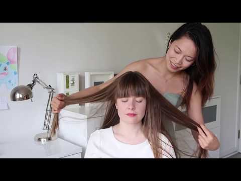 ASMR ~ Relaxing Hair Brushing ~ 100+ Strokes To Help You Sleep