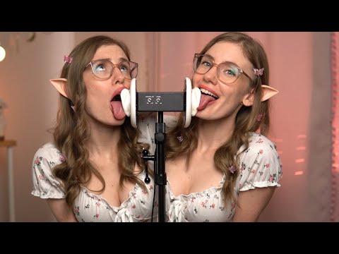 ASMR ~ Ear Licking & Sniffing from an Elven Milk Maid
