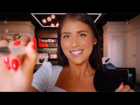 ASMR Roleplay | Barber Shop Shave & Haircut 💈 (Layered Sounds)