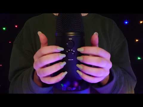 ASMR - Tapping & Scratching the Base of the Microphone [No Talking]