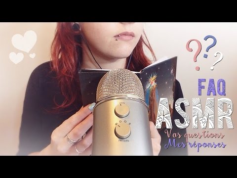 ASMR Français ~ FAQ , Whispering / Chuchotement