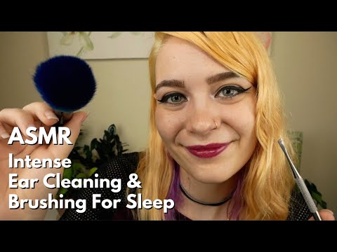 ASMR Intense Ear Cleaning & Brushing w/ Lots of Ear Scraping | Soft Spoken Personal Attention RP