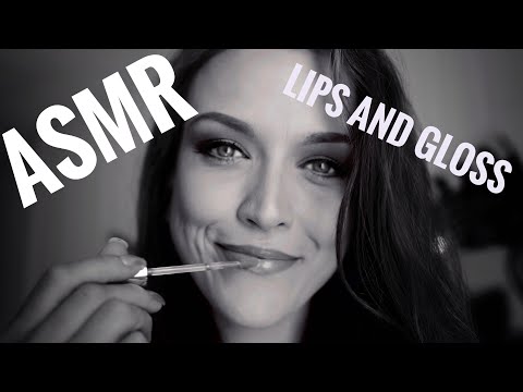 ASMR Gina Carla 💄 Lips&Gloss! Close Up! 👂 to 👂