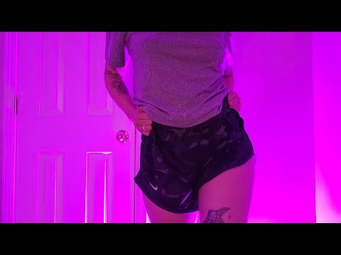 ASMR | Scratching & Rubbing on Running Shorts