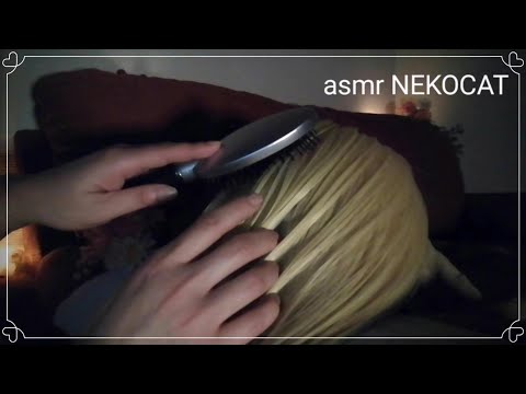 [ASMR] Gently Hair Brushing