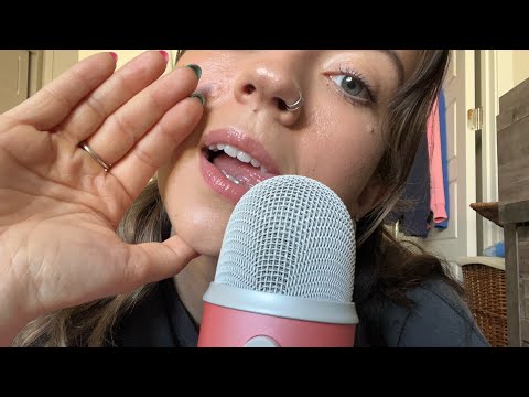 ASMR| Up Close, No Talking Fast Tongue Swirling & Cupped Mouth Sounds (Full Volume)