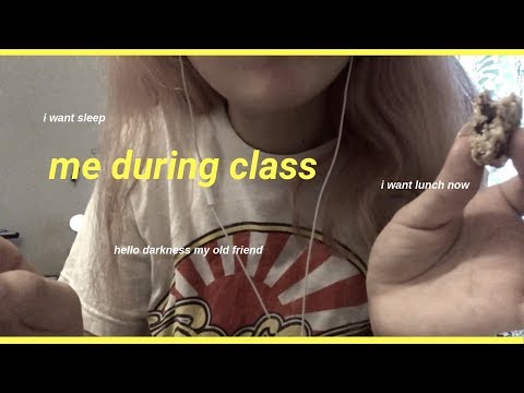 My Thought Process During Class💭 ASMR