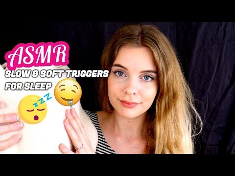 ASMR [Super Tingly!] Slow & Soft Sounds/Triggers That'll Help You Sleep! (Ear-To-Ear Whispering)