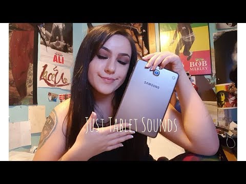 ASMR- Fast Tapping/Scratching On A Tablet