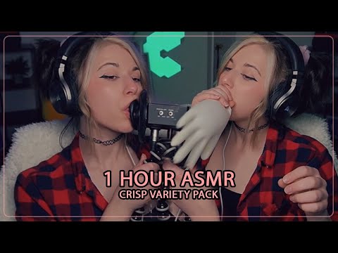 1 HOUR ASMR | Crispy sounds melt stress
