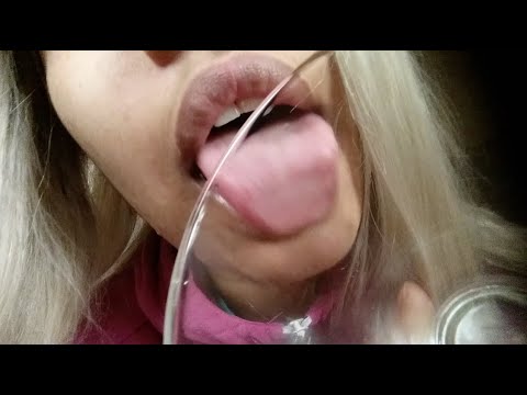 💖GLASS Licking for your Zzz💖{ASMR}