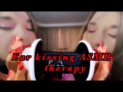 ASMR, Ear Kissing Therapy, Tingly Kisses and Mouth Sounds 💋