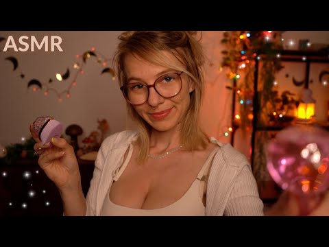 ASMR stroking your face with different triggers until you fall asleep 😴 PERSONAL ATTENTION