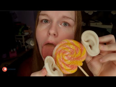ASMR | INTENSE Lollipop Mouth Sounds 👅💦 (Patreon Teaser)