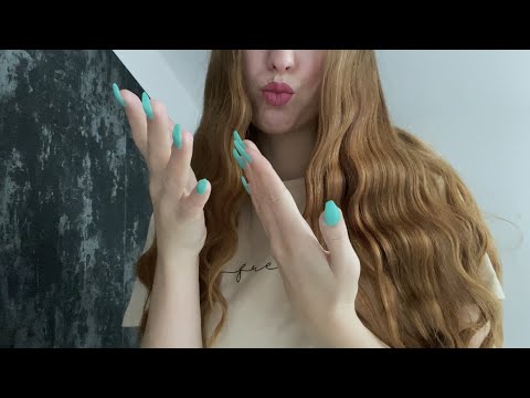 ASMR | FAST and AGGRESSIVE HAND SOUNDS, TONGUE CLICKING BUT I MUTE and UNMUTE THE MIC💫