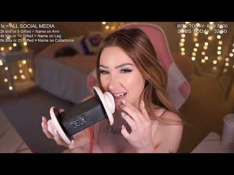 NEW TO ASMR BUT EAR LICKING PRO 77