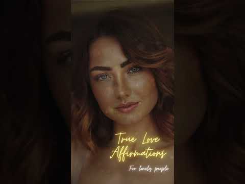 #asmr - True Love Affirmations for Lonely People