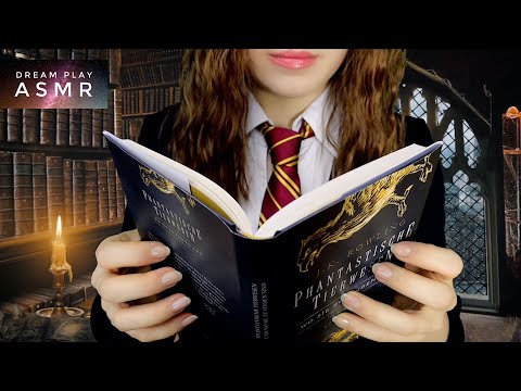 8 ★ASMR★ Book Sounds mit Hermine - Tapping, Tracing, Page turning | Dream Play ASMR