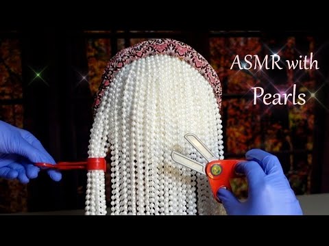 ASMR with PEARL HAIR - New Triggers for Tingle Immunity (Whispered)