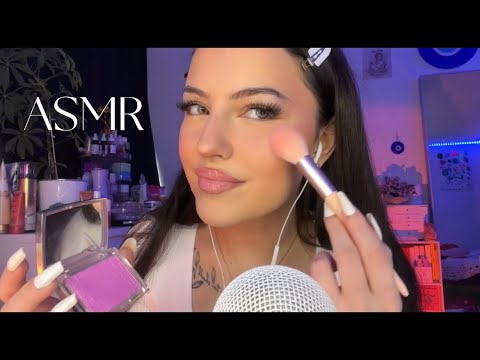ASMR ~ doing my makeup! pt2 (whispering, tapping & personal attention) #asmr #makeup