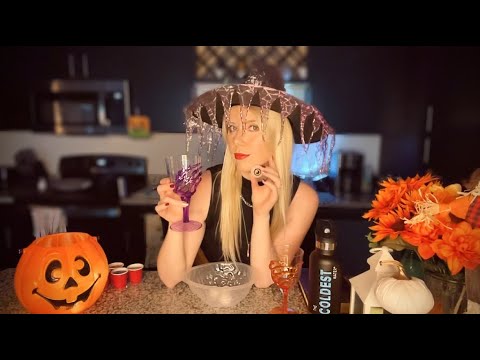 🧙🏼Gentle Witch Creates Your Sleepy Potion🧪 SPOOKY ASMR TRIGGERS