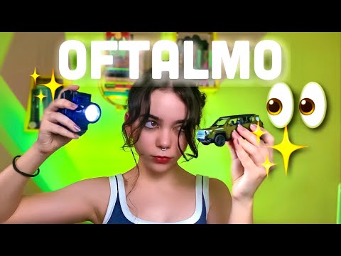 ✨ASMR ROLEPLAY | Oftalmologista te examinando de uma maneira não convencional✨