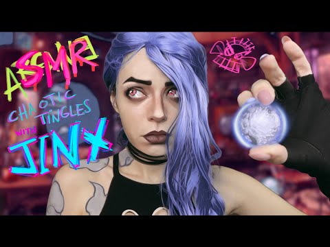 ASMR | ✨CHAOTIC✨ Tingles with JINX 💜 (Arcane Roleplay - Tapping / Binaural / Effects)