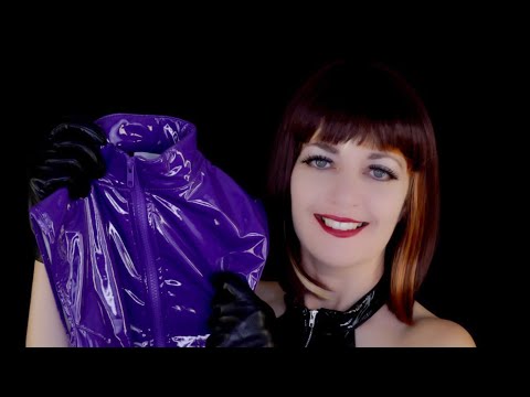ASMR Intense New PVC and Leather Sounds - Sticky/Scrunchy/Crinkly Clothing and Gloves