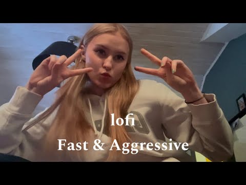ASMR lofi fast & aggressive ( keyboard and camera tapping ) [no talking]