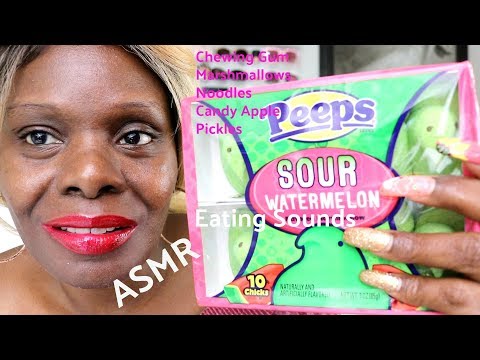 ASMR Eating Sounds To Help Feel Happy | April 2018